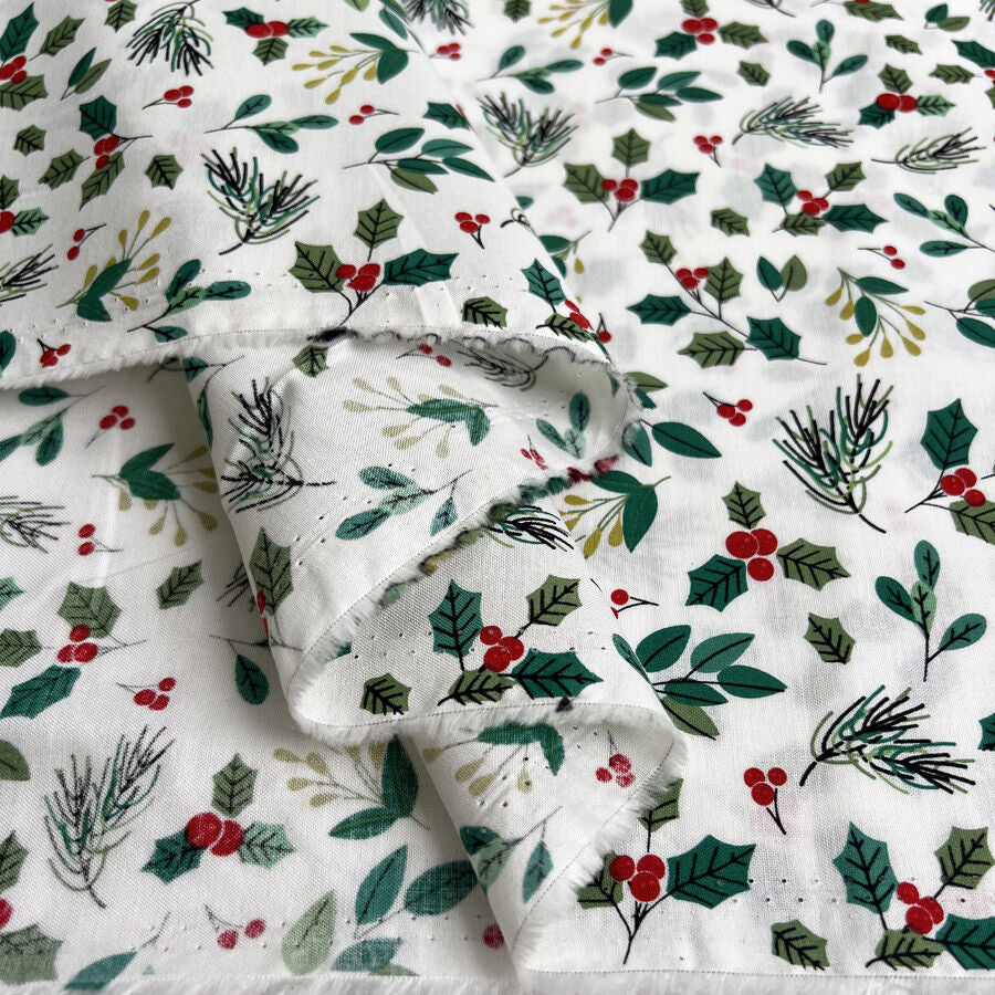 Christmas prints festive foliage