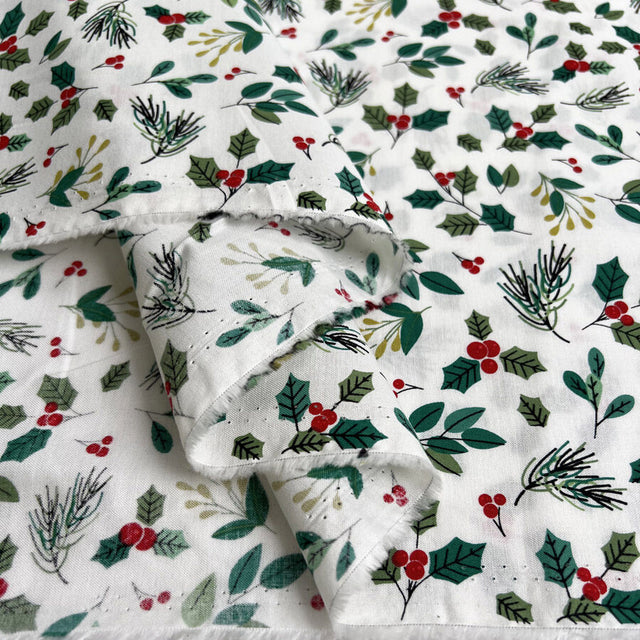 Christmas prints festive foliage