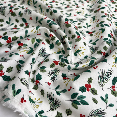 Christmas prints festive foliage