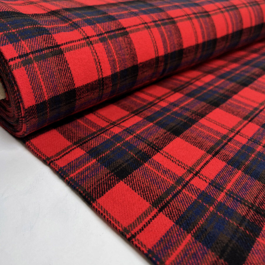 Brushed cotton flannel archie