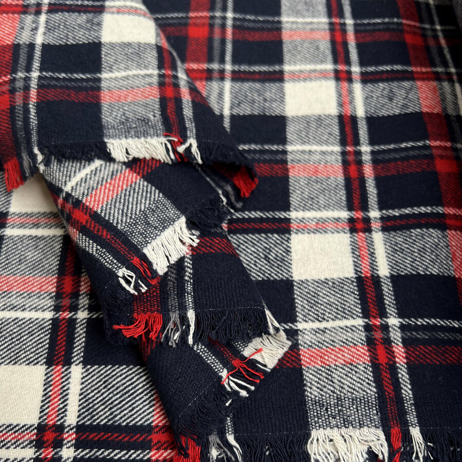 Brushed cotton flannel finlay