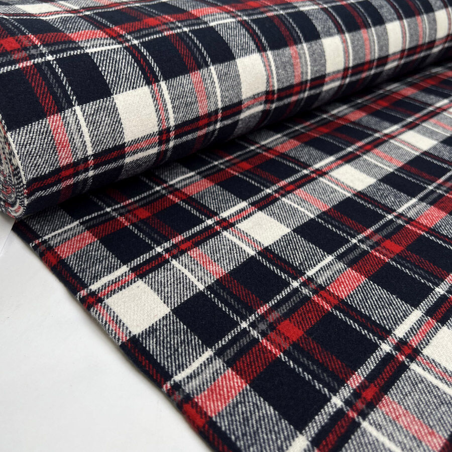 Brushed cotton flannel finlay