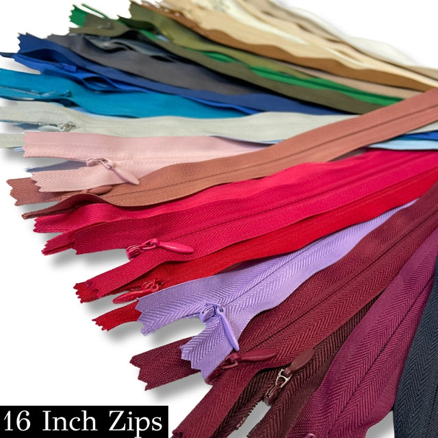 16 Inch Concealed Zips Group