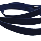 16mm Berisfords Nylon Velvet Ribbon 9419 Navy