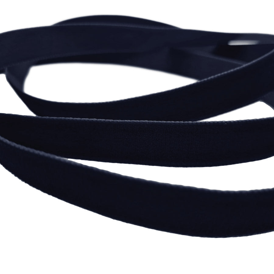 16mm Berisfords Nylon Velvet Ribbon 9638 Nachtblau