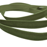 16mm Berisfords Nylon Velvet Ribbon 9642 Lodengrun