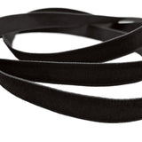 16mm Berisfords Nylon Velvet Ribbon 9725 Black