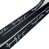 16mm Wrapped With Love Craft Sewing Ribbon Black
