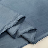 21 wale needlecord delph blue cotton corduroy woven shirting fabric fold