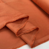21 wale needlecord mandarin orange cotton corduroy woven shirting fabric fold