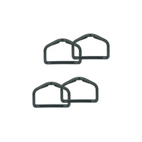 Plastic D-Rings - Black (25mm)