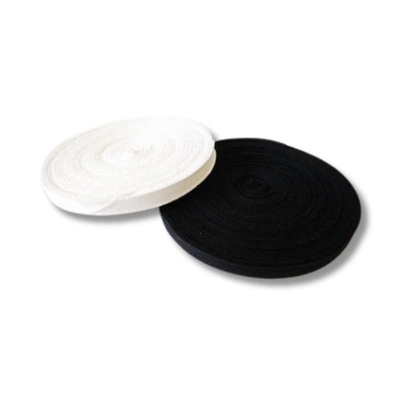 25mm Wide 100% Cotton Sewing Tape White Black 974F8038 20E1 43D4 B073 A2378011D8De