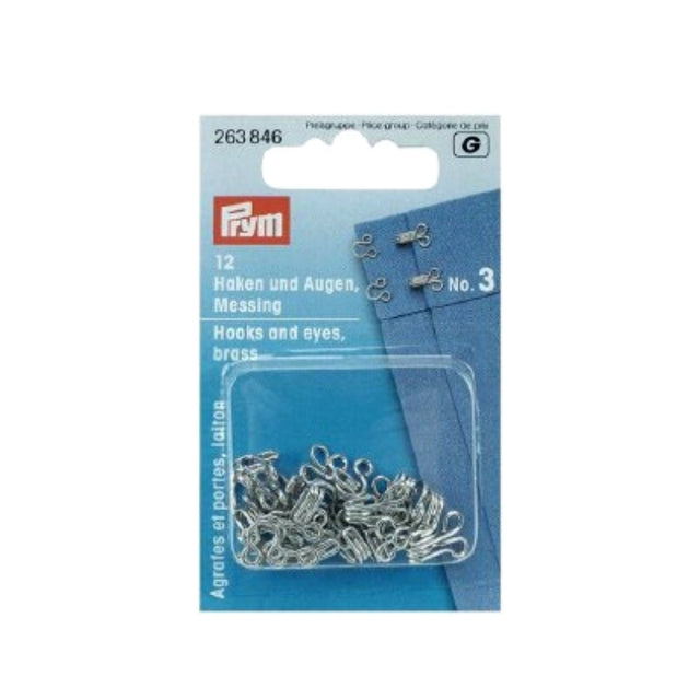 263846 Prym Hooks And Eyes 2