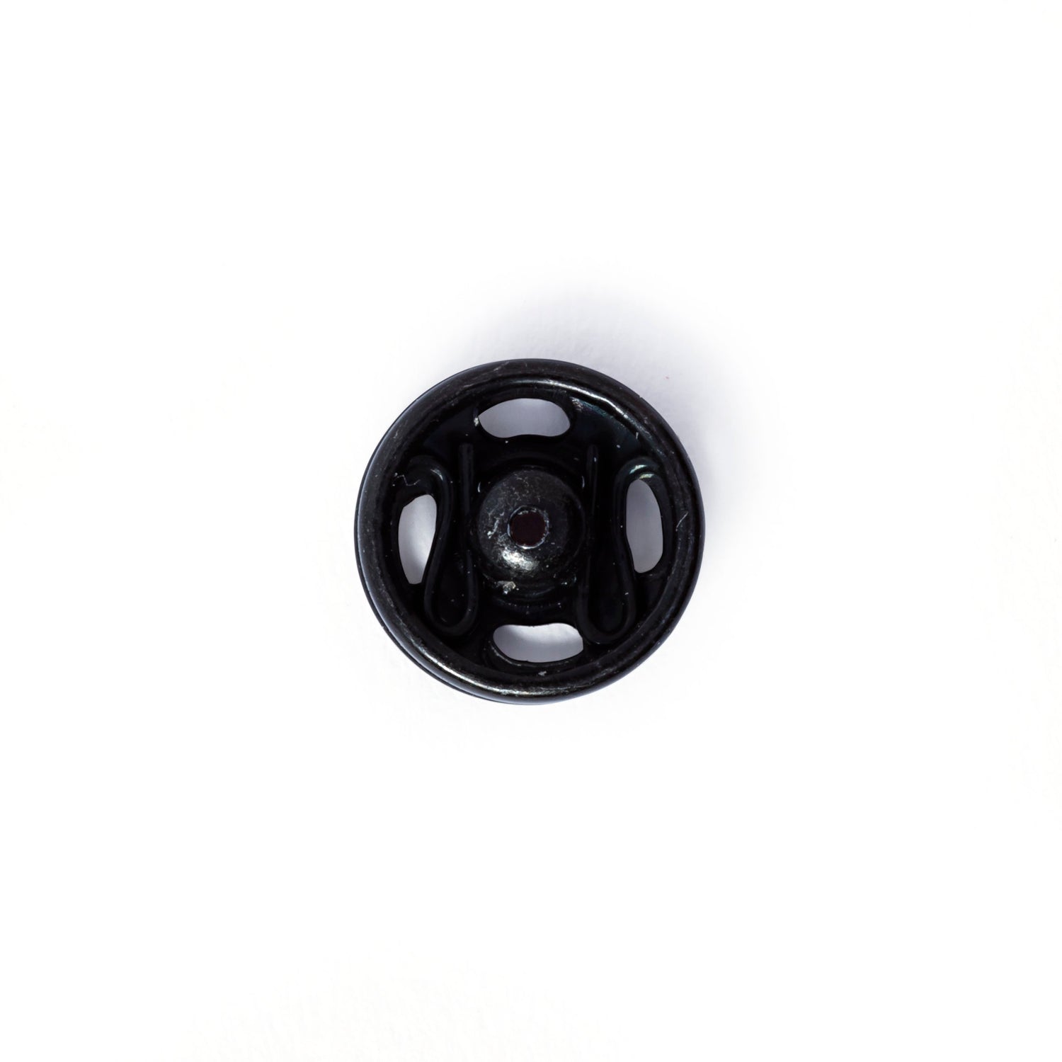 341162 Prym 7mm Sew On Snap Fasteners Black 2
