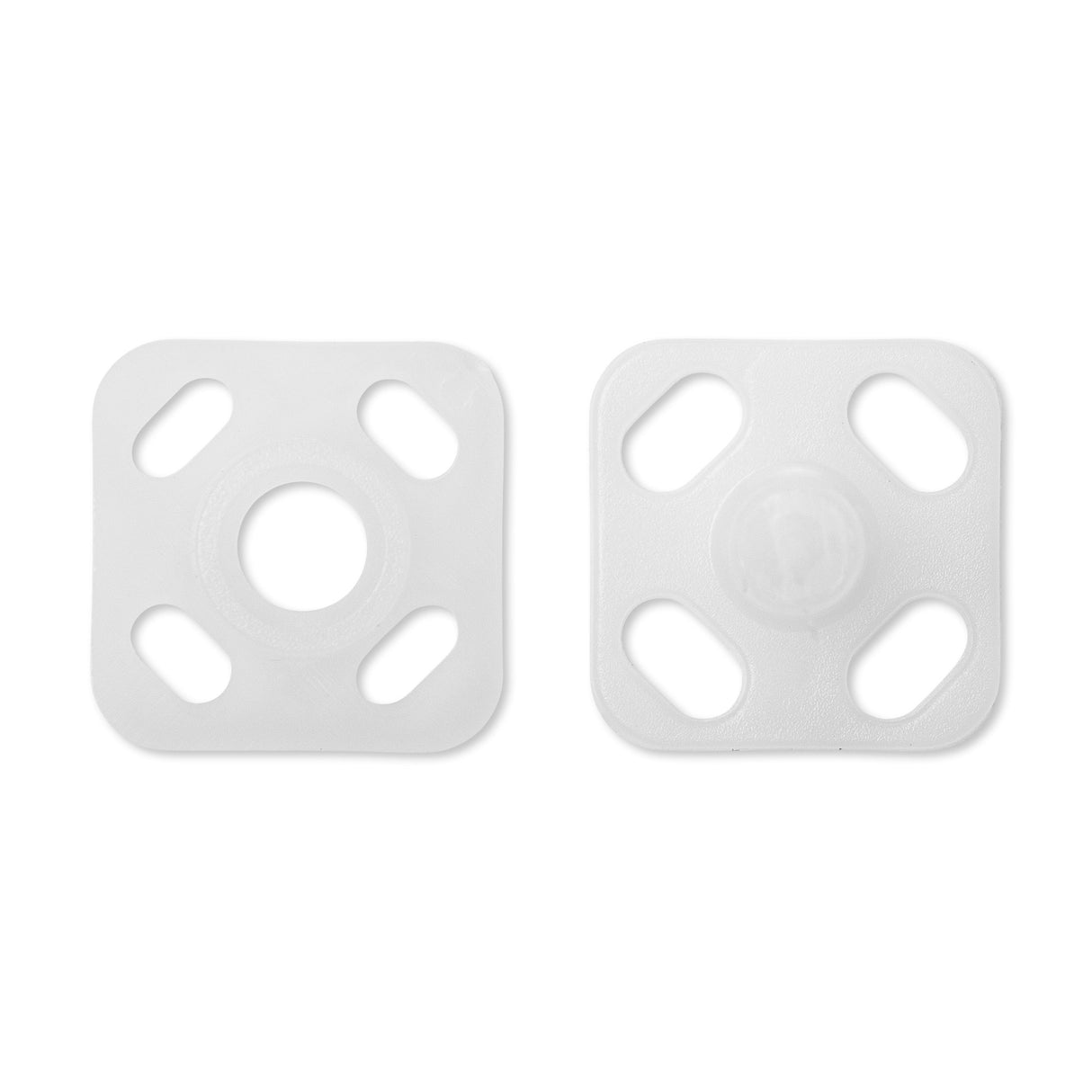 347125 Prym 9mm Sew On Snap Fasteners White 2