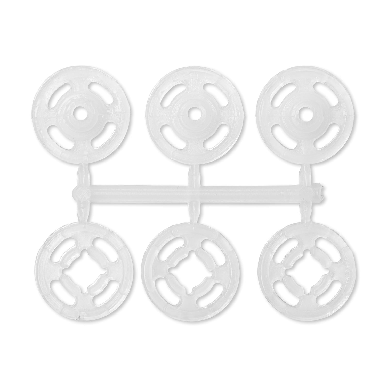 347161 Prym 13mm Sew On Snap Fasteners Plastic