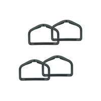 Plastic D-Rings - Black (38mm)