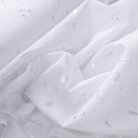 Remnant - 3 Hole - Broderie Anglaise - White (1m)