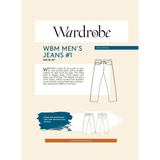 Wardrobe by me mens jeans 1 sewing pattern
