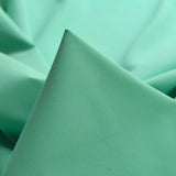 50 50 Cotton Polly Lagoon Mint Lagoon Mint Poly Cotton Fabric Cu