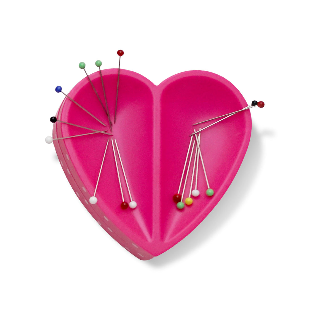 610284 Prym Love Heart Shaped Magnetic Pin Cushion Use