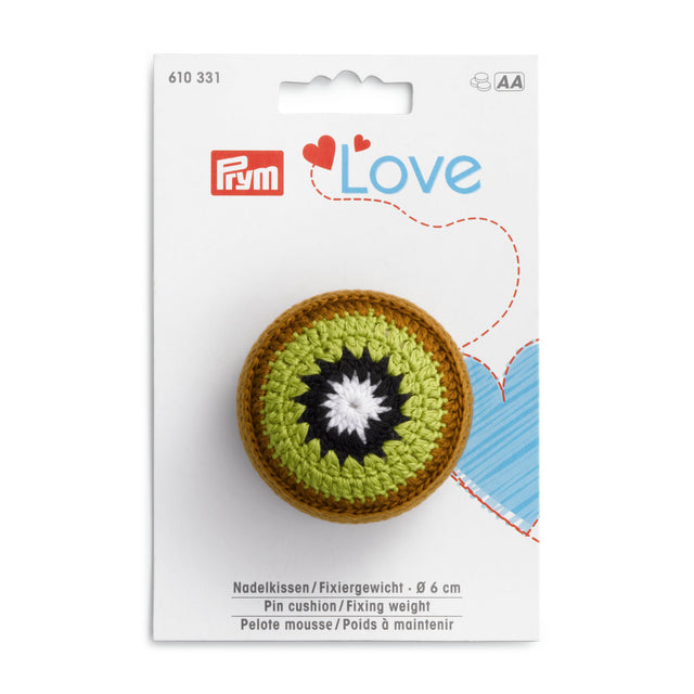 610331 Prym Love Pin Cushion Fixing Weight Kiwi
