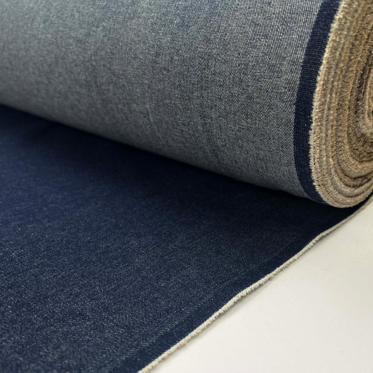 7.5oz_Denim_Indigo_Cotton_Blue_Lightweight_Woven_Trouser_Fabric_Roll