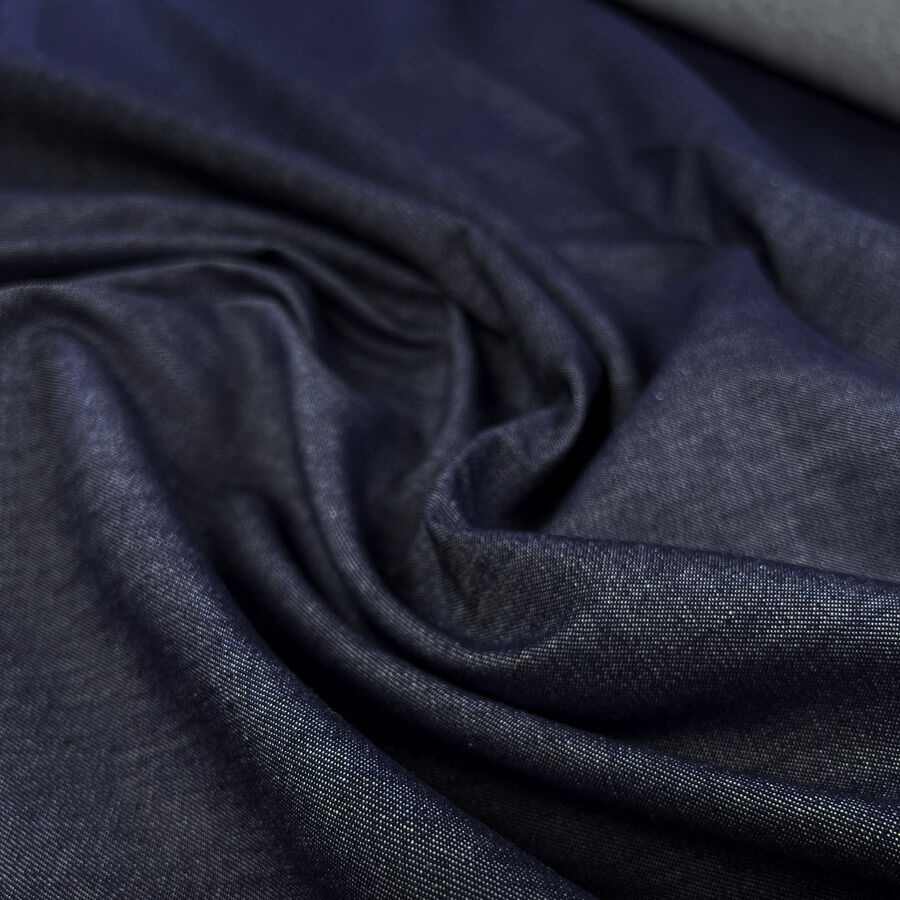 8oz Denim Henry Cotton Indigo Blue Woven Jean Fabric