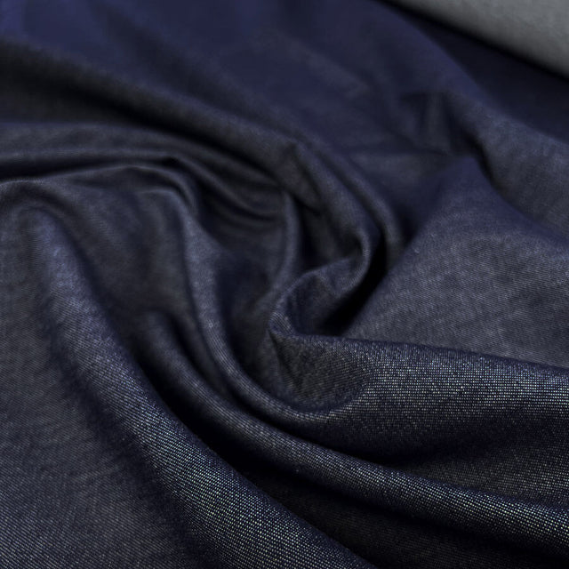 8oz Denim Henry Cotton Indigo Blue Woven Jean Fabric