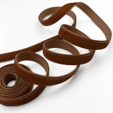 9mm Berisford Nylon Velvet Ribbon 9539 Tabac