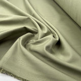 Italian Cotton Cashmere Twill Trousering Fabric Abruzzi Twill Sage CU