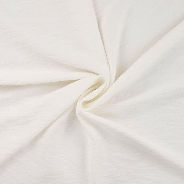 Airflow Viscose Ecru Plain Viscose Polyamide 140gsm Dress Fabric Swirl