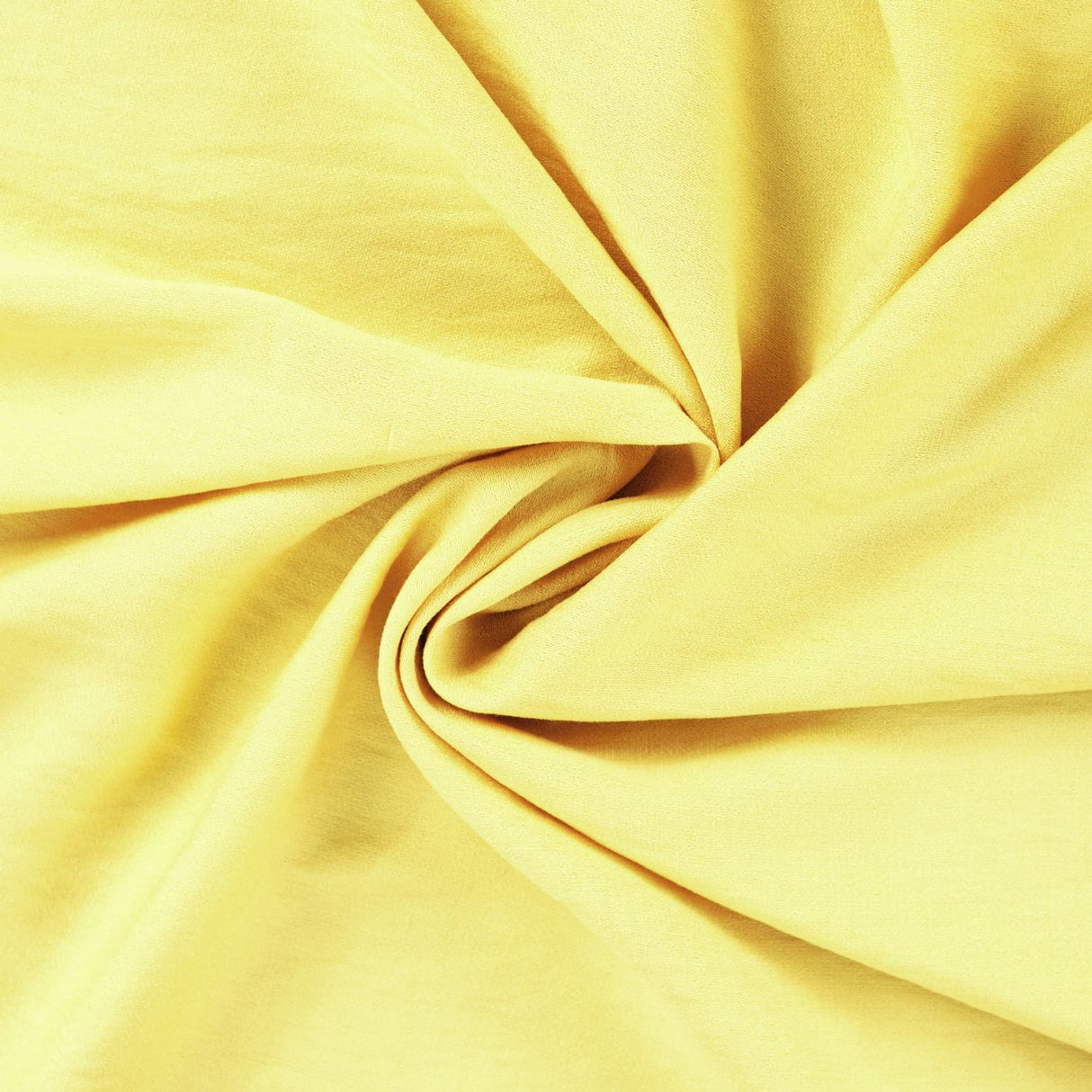 Airflow Viscose Yellow Plain Viscose Polyamide 140gsm Dress Fabric Swirl