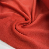 Alana And Alpaca Red Wool Ex Designer Italian Coating Fabric CU