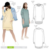 Style Arc - Anderson Knit Dress Pattern (UK 18-30)