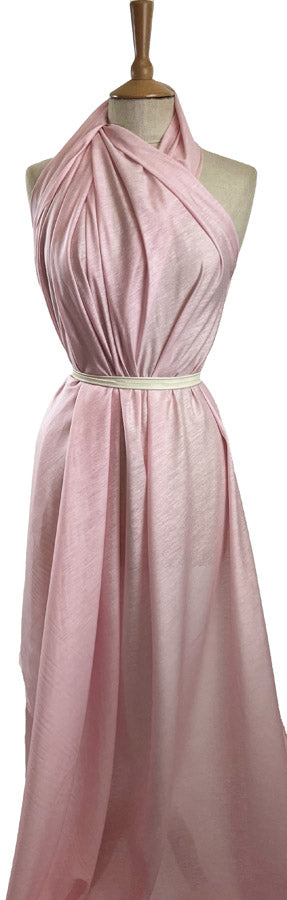 Silk Lightweight Fine Pink Dress Fabric Angelic Blush Mannequin