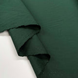 Italian Ex Designer Plain Weave Fabric Autumn Cotton Shirt - Bottle Fold