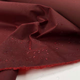 Autumn Rowan Wax Cotton Red British Millerain Fabric Splash