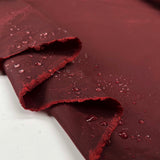 Autumn Rowan Wax Cotton Red British Millerain Fabric Fold