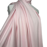 Ex-Designer Italian Cotton Pink Striped Shirting Fabric Bambi Cotton Mannequin