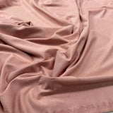 Oeko-Tex Bamboo Elastane Jersey Fabric Pink Bamboo Jersey - Blush