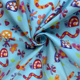 insert space instead of score
Basics Happy Cotton Garden Critter Dress Fabric cud