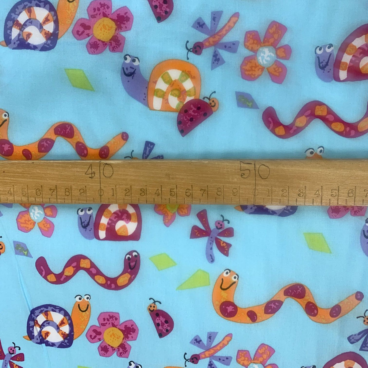Basics Happy Cotton Garden Critter Dress Fabric s