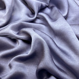 Bella Satin Stretch Denim Polyester Elastane Smooth Dressmaking Fabric Close Up