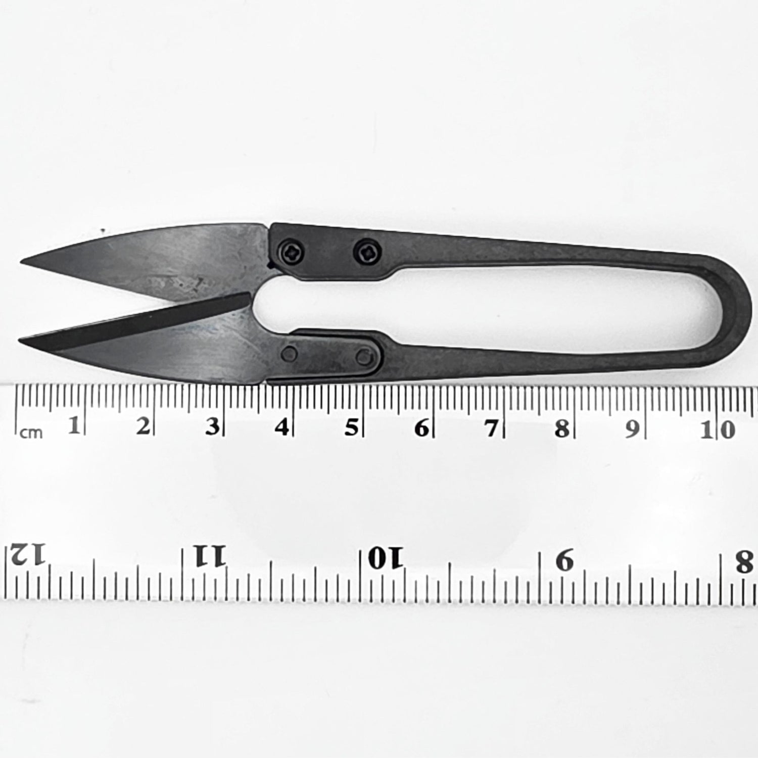 Black Carbon Thread Snips Sewing Snips Haberdashery Tool Ruler