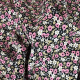 Floral Needlecord Dressmaking Fabric Baby Driver - Piccolo - Lilac CU