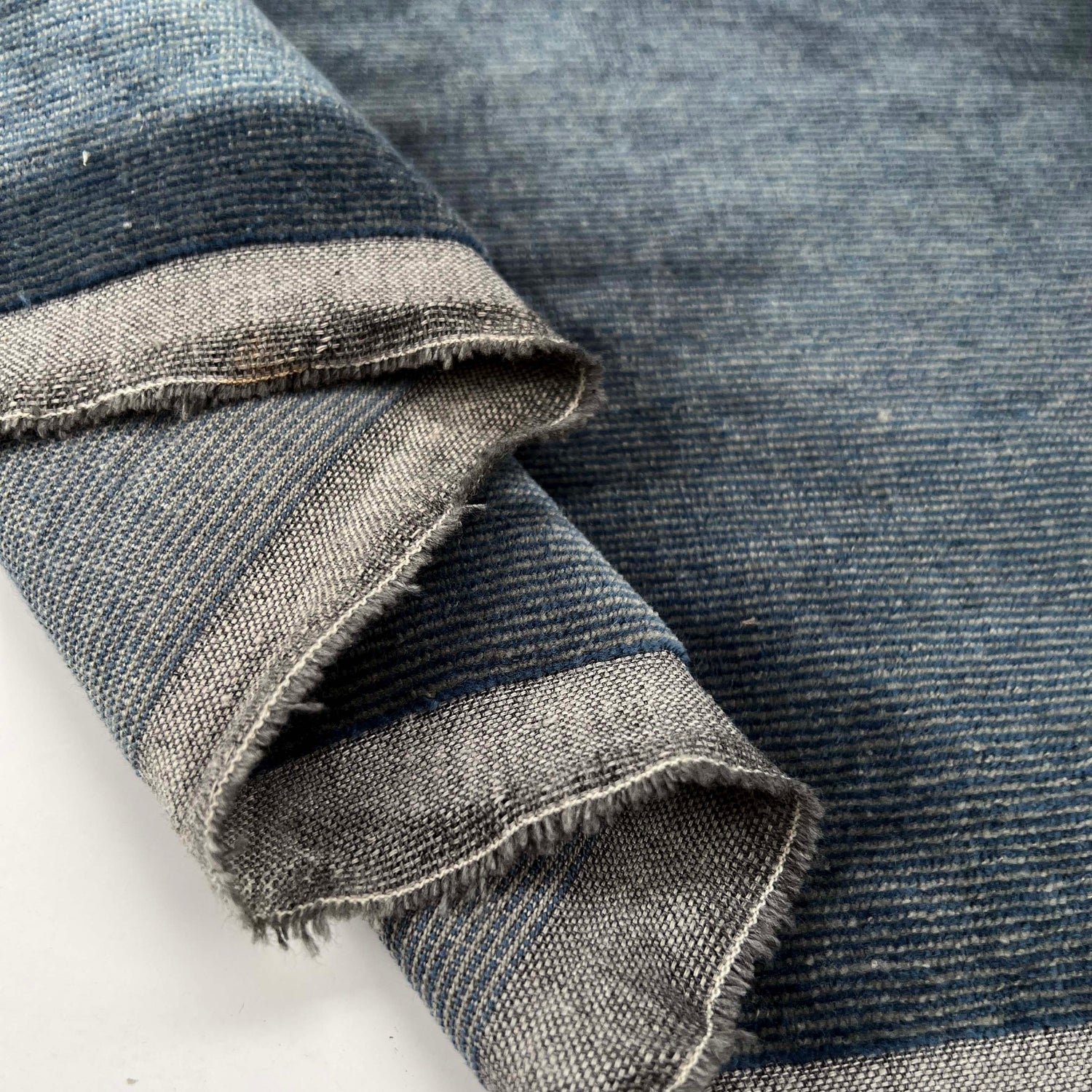 Blue Velvet Furnishing Polyester Fire Retardant Stripe Fabric Fold