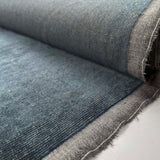 Blue Velvet Furnishing Polyester Fire Retardant Stripe Fabric Roll