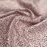 Blush Ditsy Cotton Pink Tiny Floral Woven Dress Fabric CU