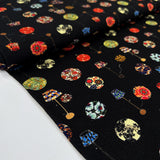 Bright Ideas Viscose Elastane Lamp Black Knitted Jersey Fabric Bolt